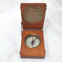 Victorian Pocket Sundial Compass c.1855