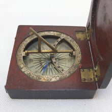 Georgian Pocket Sundial Compass c.1800