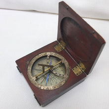 Georgian Pocket Sundial Compass c.1800