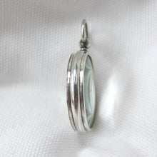 Silver Francis Barker Pebble Lens Compass c.1900
