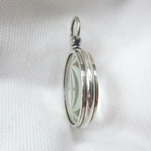 Silver Francis Barker Pebble Lens Compass c.1900