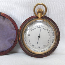 Victorian Pocket Altimeter Barometer c.1900