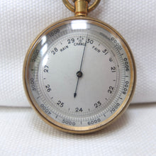 Victorian Pocket Altimeter Barometer c.1900