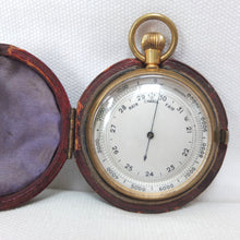 Victorian Pocket Altimeter Barometer c.1900