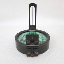 Thomas Armstrong Prismatic Pocket Compass & Case c.1880