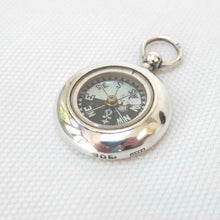 Francis Barker & Son Silver Pocket Compass (1897)