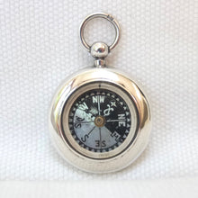Francis Barker & Son Silver Pocket Compass (1897)