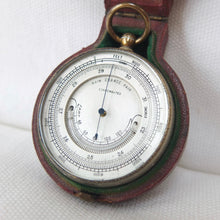 Victorian Pocket Altimeter Barometer Thermometer c.1880