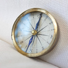 Victorian Brass Pocket Compass c.1840