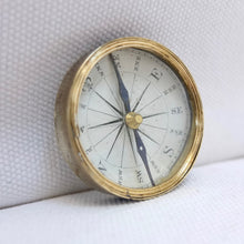 Victorian Brass Pocket Compass c.1840