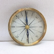 Antique Victorian Brass pocket Compass c.1840