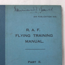 RAF Vickers Vimy Pilot's Flying Training Manual