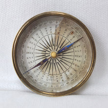 Victorian Brass Pocket Compass c.1840