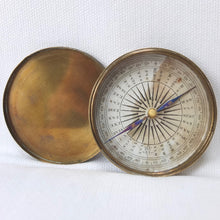 Victorian Brass Pocket Compass c.1840