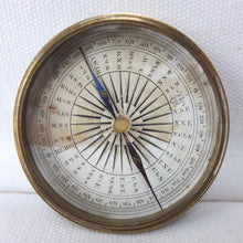 Victorian Brass Pocket Compass c.1840