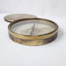 Victorian Brass Pocket Compass c.1840