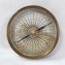 Victorian Brass Pocket Compass c.1840