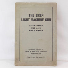 WW2 Bren Light Machine Gun Manual | Gale & Polden c.1942