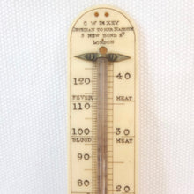 C. W. Dixey Travelling Thermometer c.1845