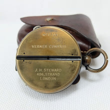 J. H. Steward Verner Patent Marching Compass c.1898