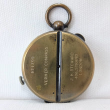 J. H. Steward Verner Patent Marching Compass c.1898