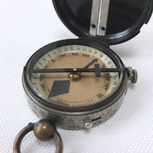 J. H. Steward Verner Patent Marching Compass c.1898