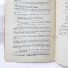 WW1 Mine Craters and Trenches Manual (1916)