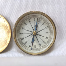 Georgian Brass Pocket Compass c.1840