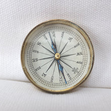 Georgian Brass Pocket Compass c.1840