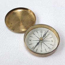 Georgian Brass Pocket Compass c.1840