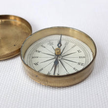 Georgian Brass Pocket Compass c.1840