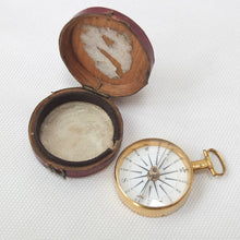 Georgian Gilt Pocket Compass c.1800