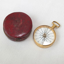 Georgian Gilt Pocket Compass c.1800