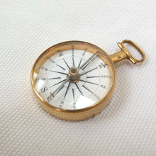 Georgian Gilt Pocket Compass c.1800