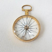 Georgian Gilt Pocket Compass c.1800