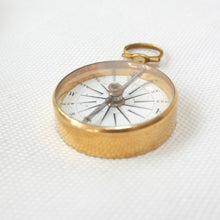 Georgian Gilt Pocket Compass c.1800