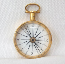 Georgian Gilt Pocket Compass c.1800