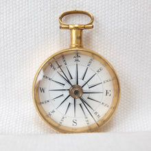 Georgian Gilt Pocket Compass c.1800