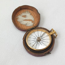 Georgian Gilt Pocket Compass c.1800