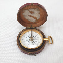 Georgian Gilt Pocket Compass c.1800