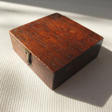 Georgian Wooden Cased English Pocket Compass