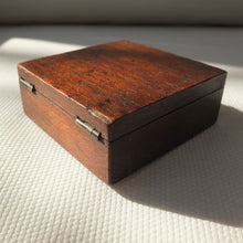 Georgian Wooden Cased English Pocket Compass