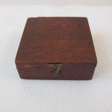 Georgian Wooden Cased English Pocket Compass