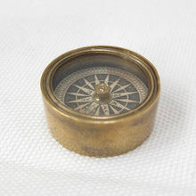 Georgian Brass Box Pocket Compass c.1835