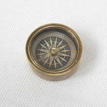 Georgian Brass Box Pocket Compass c.1835