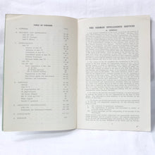 SHAEF: The German Intelligence Service (1945)