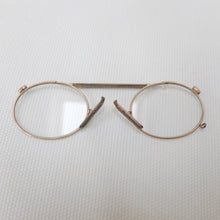 1917 Antique Pince-Nez Spectacles & Case
