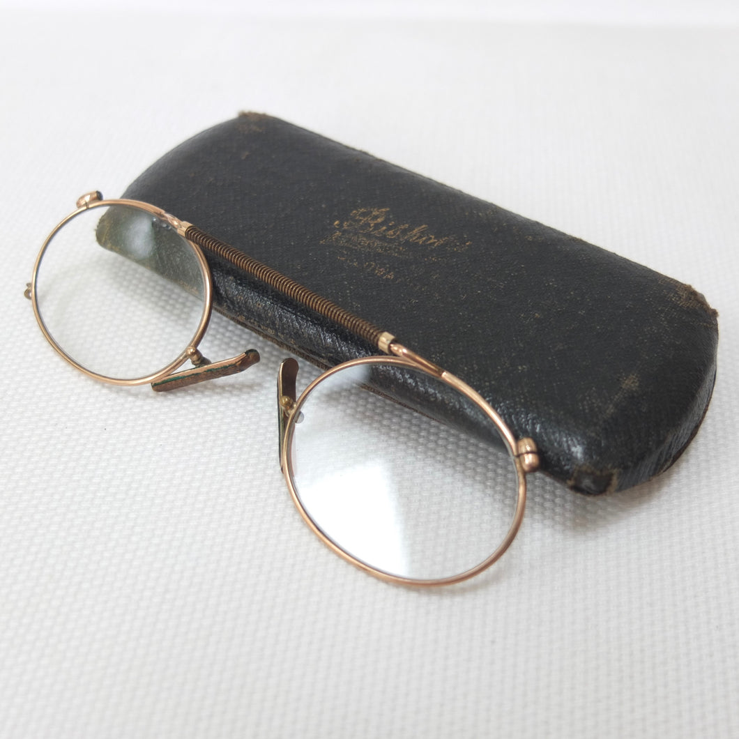 Antique 1917 Pince-Nez Spectacles | Compass Library