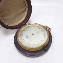 J. Hicks Pocket Altimeter Barometer c.1880