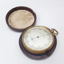 J. Hicks Pocket Altimeter Barometer c.1880